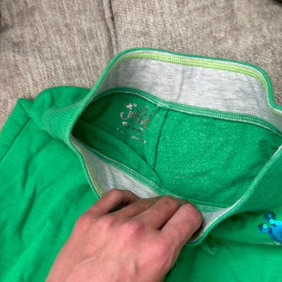 ❤️y2k justice green capri low rise sweats - Picture 2 of 5